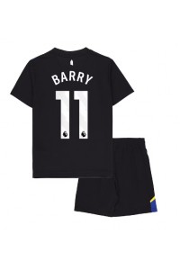 Everton Thierno Barry #11 Jalkapallovaatteet Lasten Kolmas peliasu 2025-26 Lyhythihainen (+ Lyhyet housut)